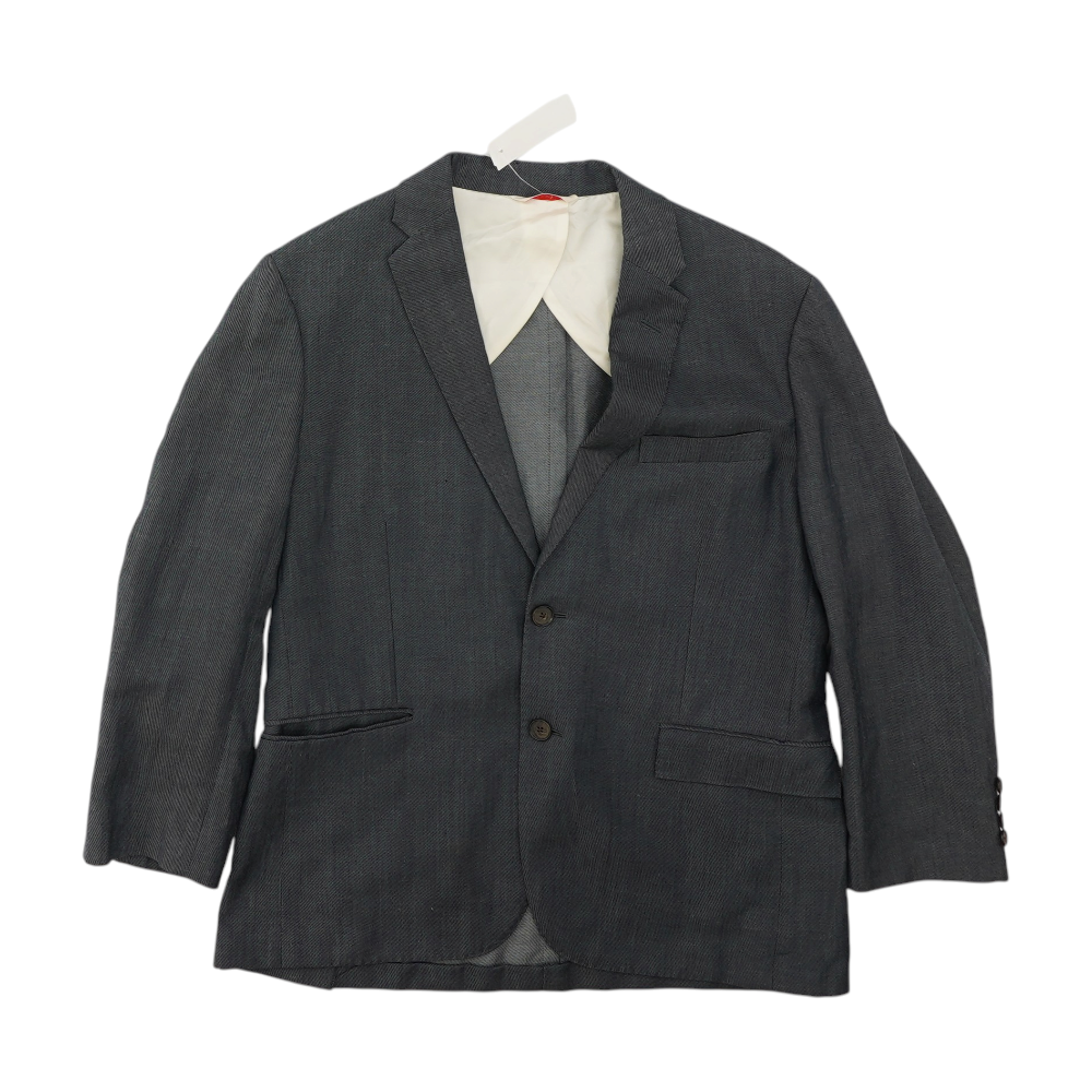 Blue Short Solid Sport Coat