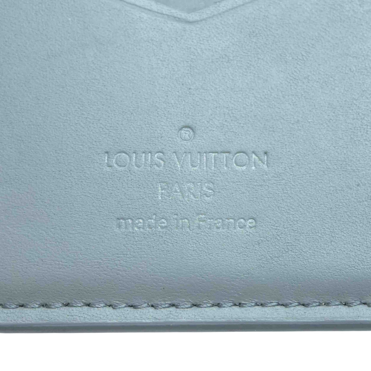 Anthracite Gray Monogram Shadow Leather RFID Pocket Organizer