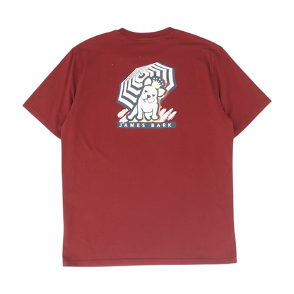 Maroon Solid T-Shirt