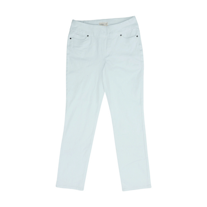 White Straight Jeans