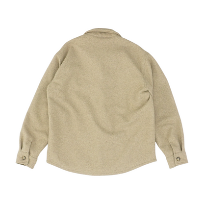 Beige Solid Jacket