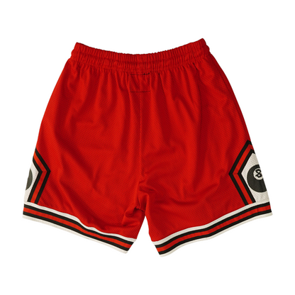 Red Active Shorts