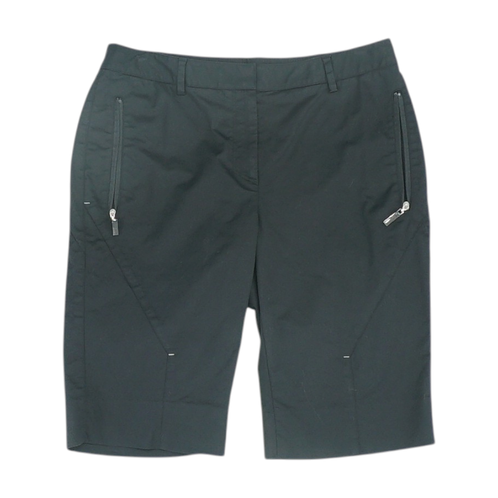 Black Solid Chino / Khaki Shorts