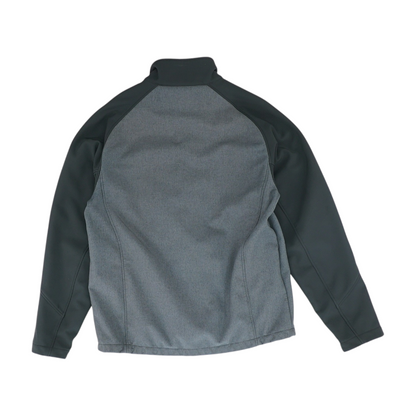 Gray Color Block Jacket