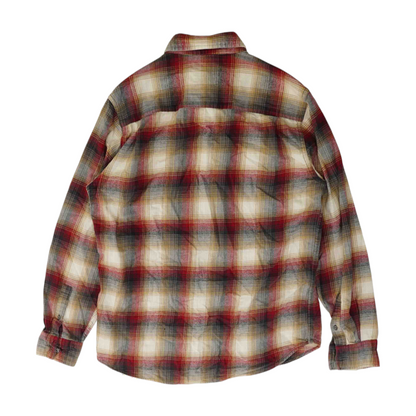 Multi Plaid Flannel Button Down