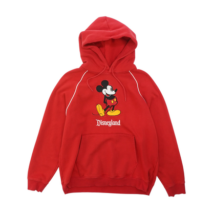 Red Solid Hoodie Pullover