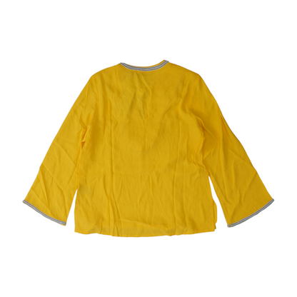 Yellow Petite Blouse