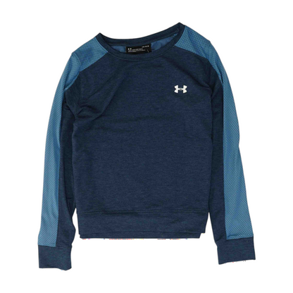 Blue Color Block Active T-Shirt