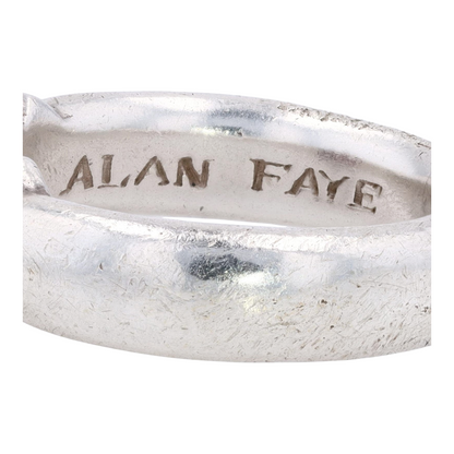 Sterling Silver Garnet Fashion Ring