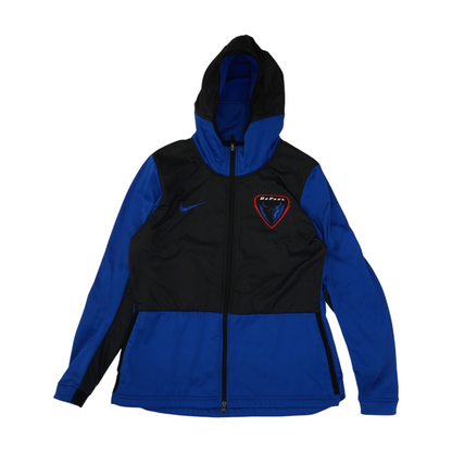 Blue Color Block Jacket