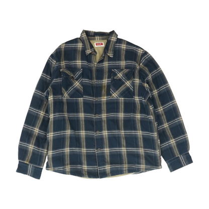 Navy Plaid Jacket