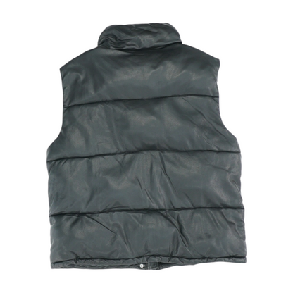Black Solid Vest