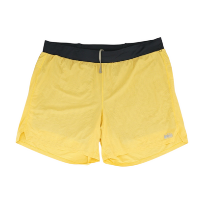 Yellow Active Shorts