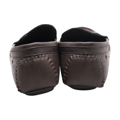 Brown Slip-On Dress Shoes