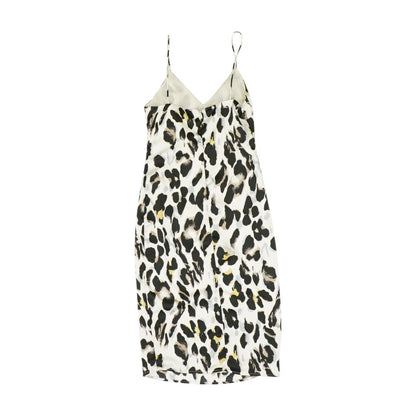 White Misc Midi Dress