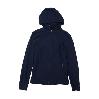 Navy Solid Active Jacket