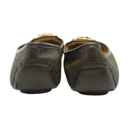 Brown Slip-On Flats