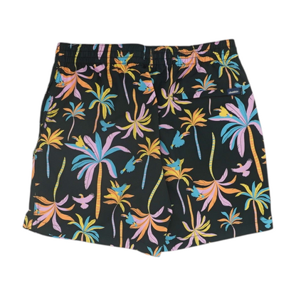 Black Print Swim Bottom