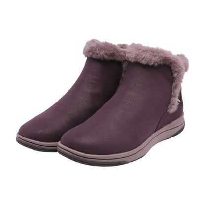 Purple Ankle Boots