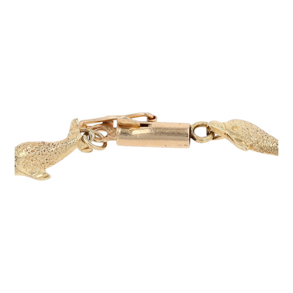 14K Yellow Gold Chain Bracelet