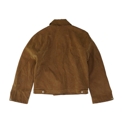 Brown Solid Jacket