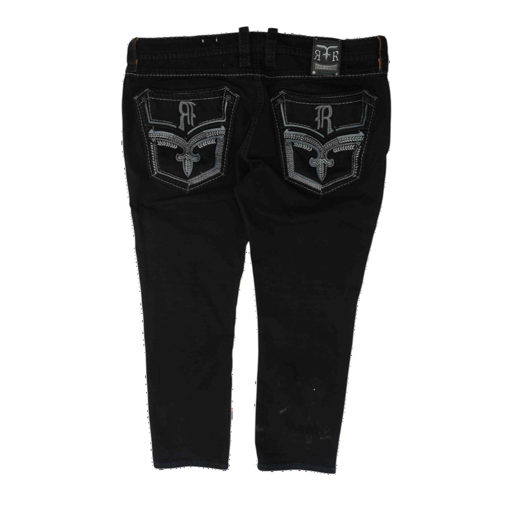 Black Straight Jeans