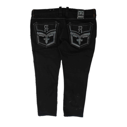 Black Straight Jeans