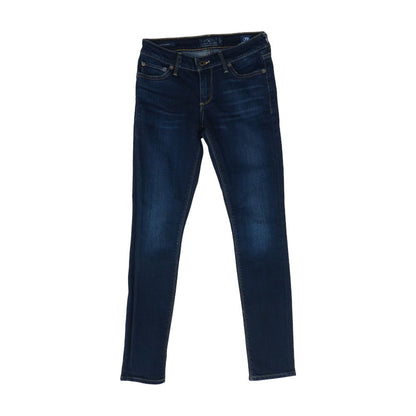 Navy Solid Slim Leg Jeans