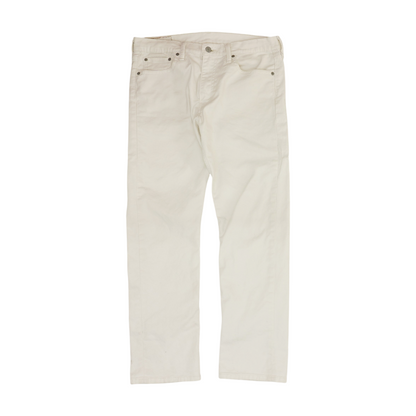 513 White Slim Jeans