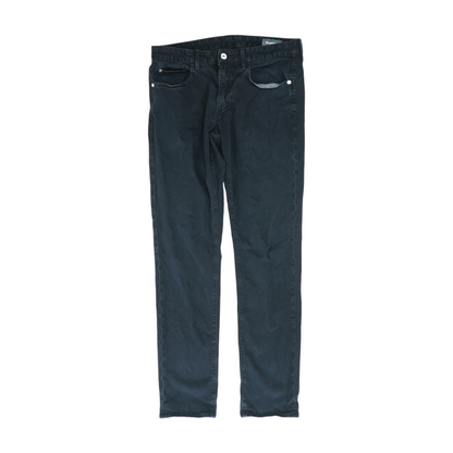 Black Tapered Jeans