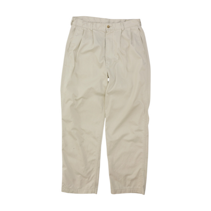 Beige Regular Pants