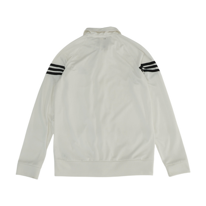 White Solid Active Jacket