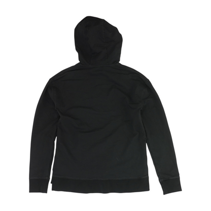 Black Solid Hoodie Pullover