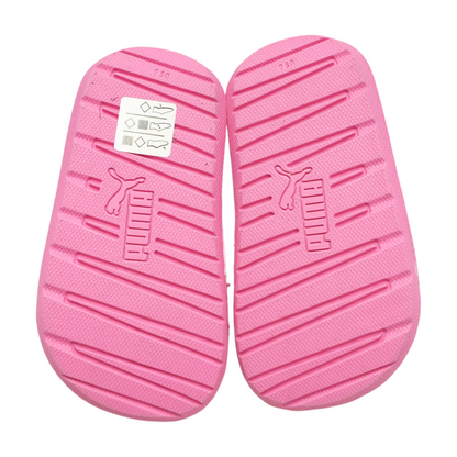 Pink Athletic Slides Shoes