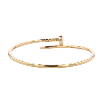 18K Yellow Gold Bangle Bracelet