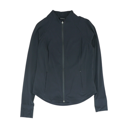 Black Solid Active Jacket