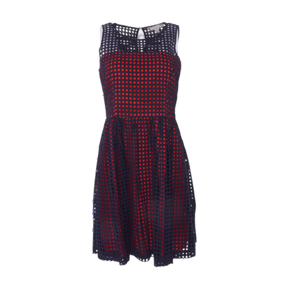 Multi Check Mini Dress