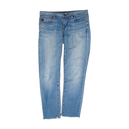 Blue Solid Jeans