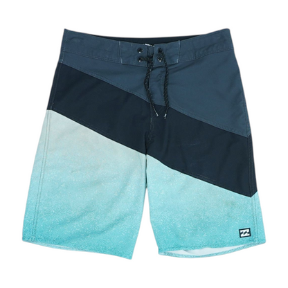 Gray Striped Swim Bottom