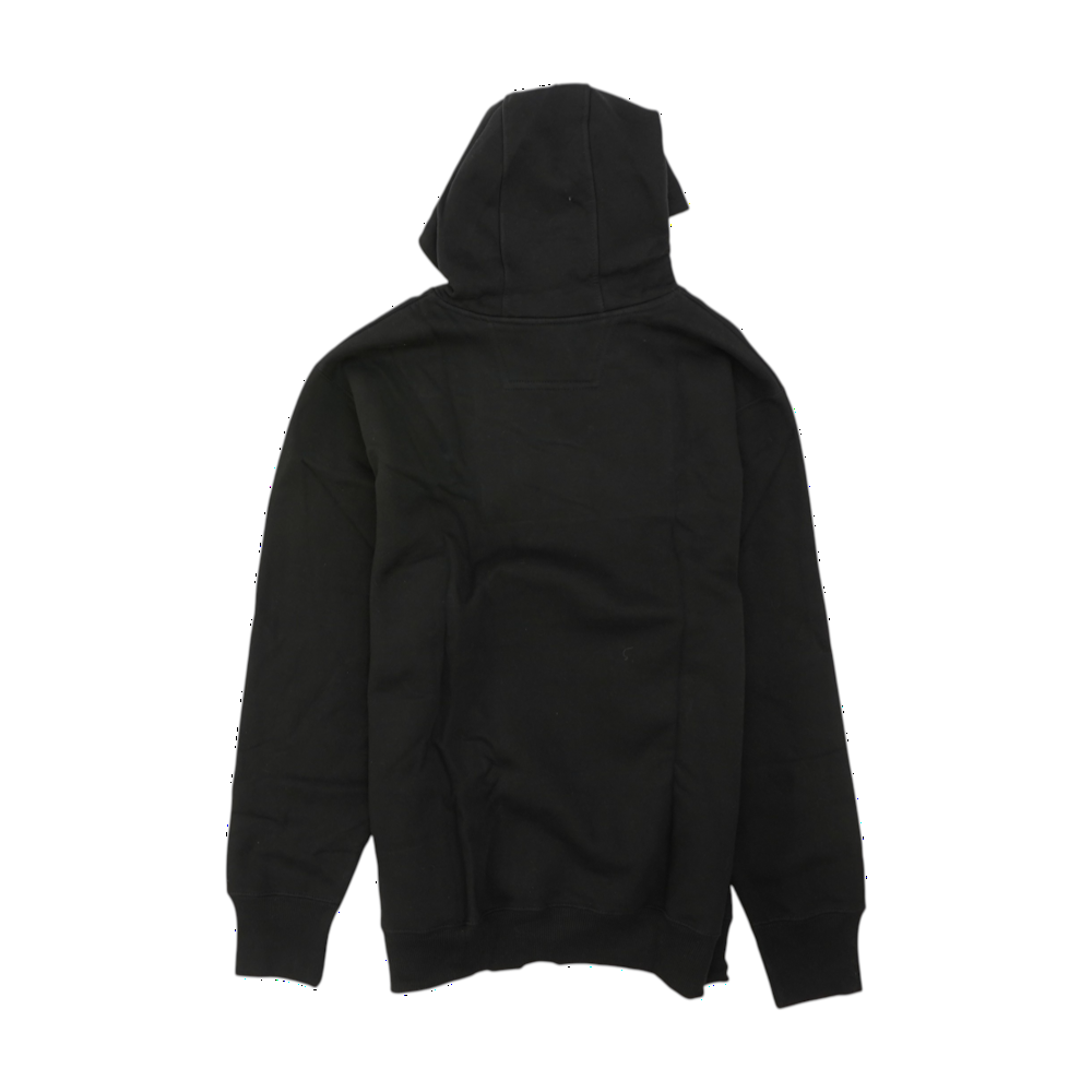 Black Solid Hoodie Pullover