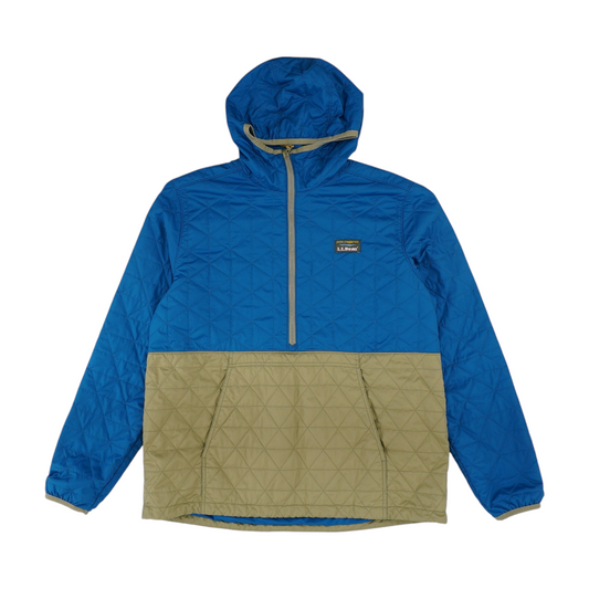 Blue Tall Solid 1/4 Zip Pullover