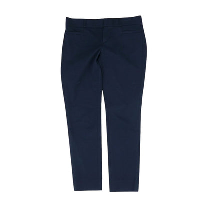 Navy Solid Chino Pants