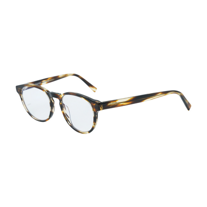 Tortoise Percey M Round Prescription Eyewear