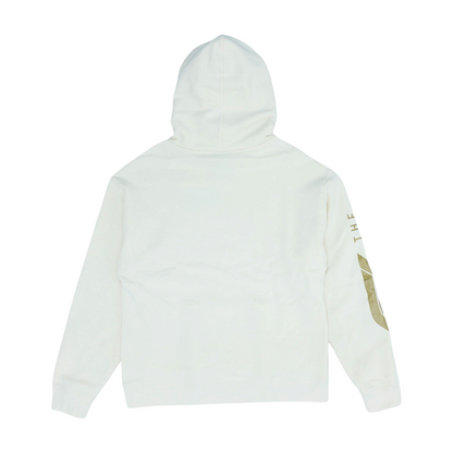 Ivory Solid Hoodie Pullover