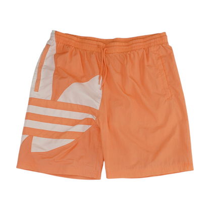 Coral Color Block Swim Bottom