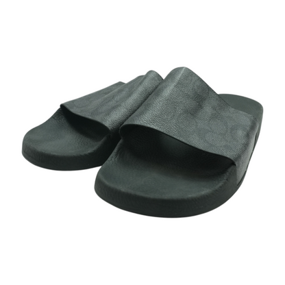 Black Sport Slide Sandals