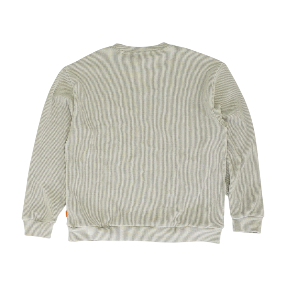 Beige Solid Sweatshirt Pullover