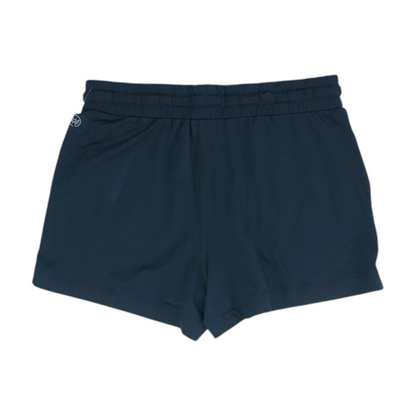 Black Solid Active Shorts