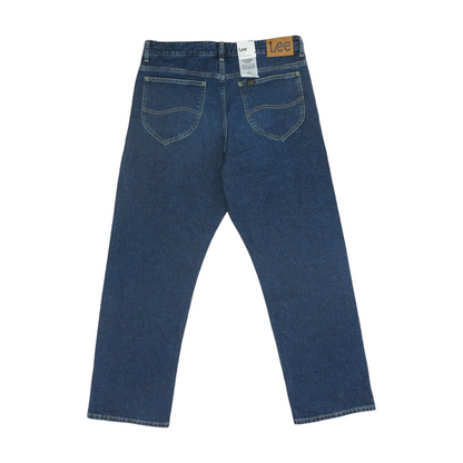 Navy Straight Jeans