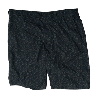 Navy Striped Chino Shorts